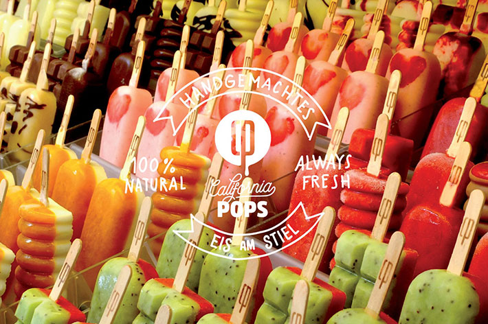 Eis am Stiel 100% hand-made in Potsdam von California Pops aus frischen Zutaten und ohne Farb- und Zusatzstoffen